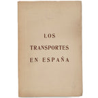 LOS TRANSPORTES EN ESPAÑA. Sánchez Ramos, Francisco