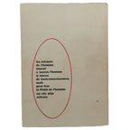 HOMME ET SCIENCES DE L´HOMME. Sarano, Jacques