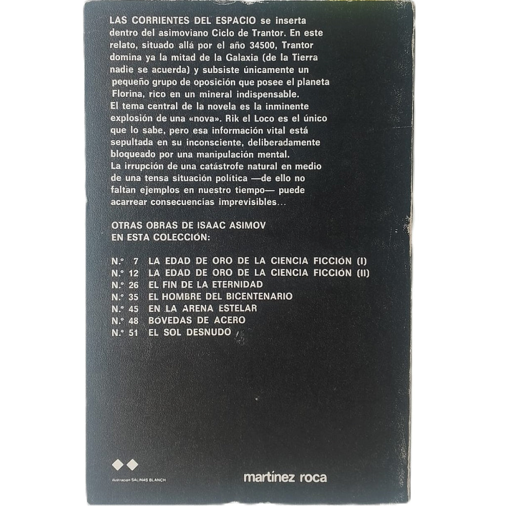 LAS CORRIENTES DEL ESPACIO. Asimov, Isaac
