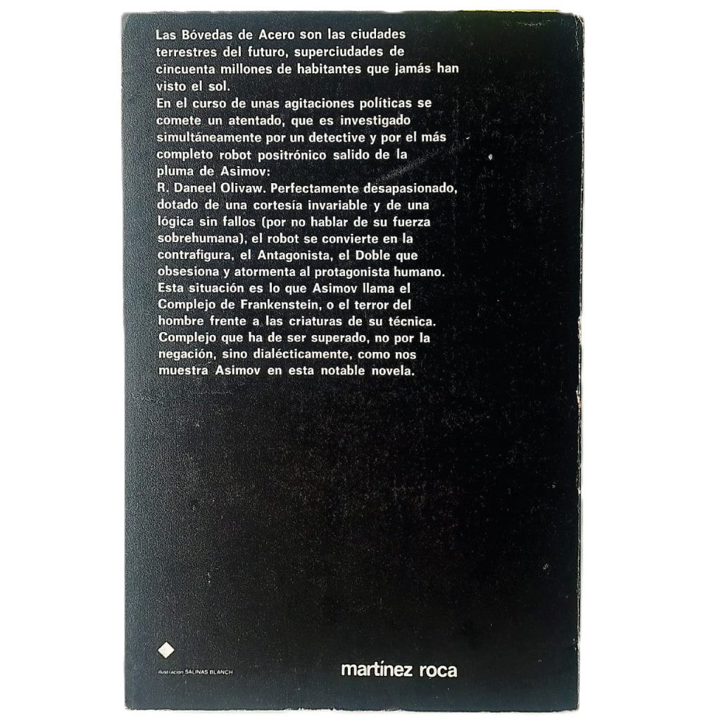 BÓVEDAS DE ACERO. Asimov, Isaac