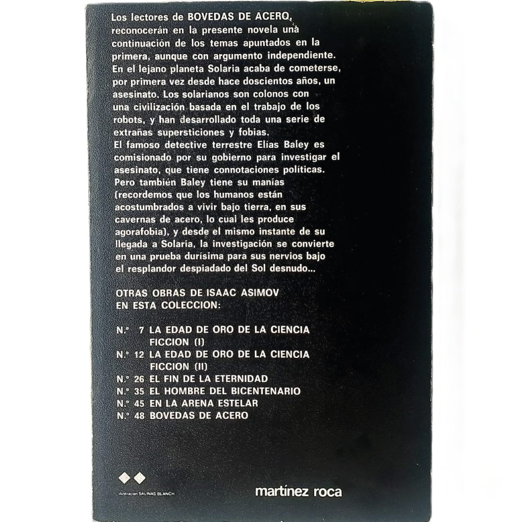 EL SOL DESNUDO. Asimov, Isaac