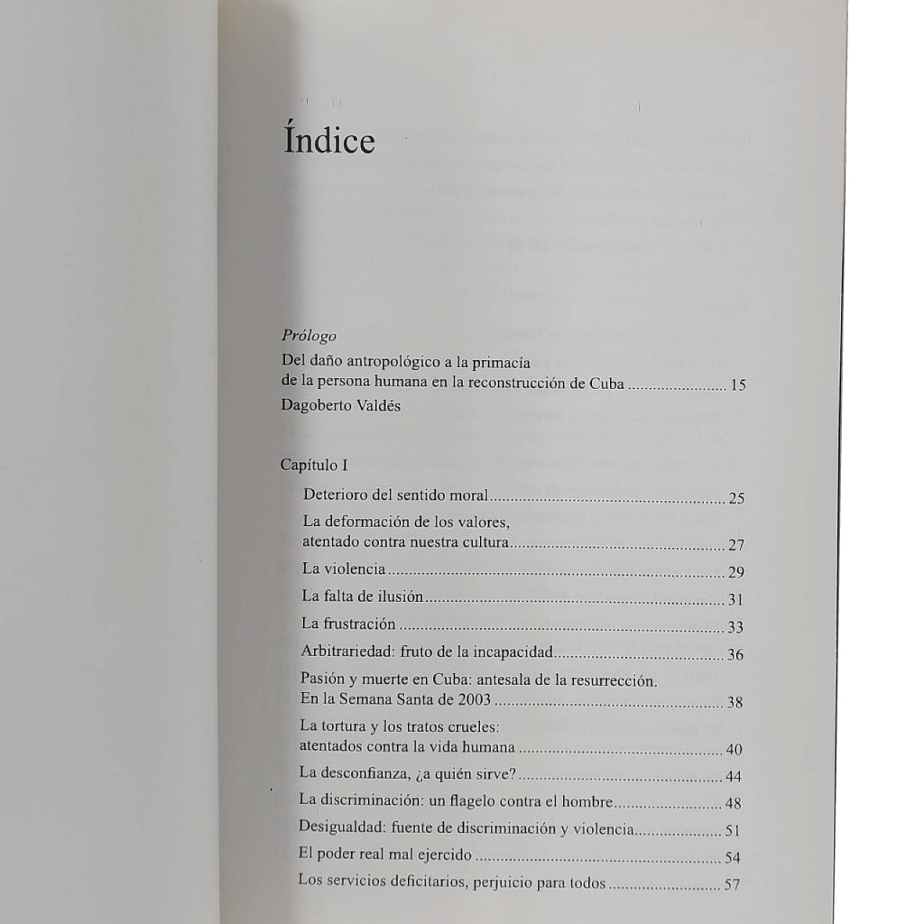 EL DAÑO ANTROPOLÓGICO Y LOS DERECHOS HUMANOS EN CUBA. Toledo López, Virgilio