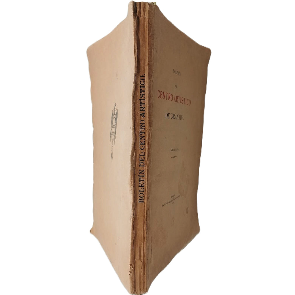 BULLETIN OF THE ARTISTIC CENTER OF GRANADA. January 2, 1892