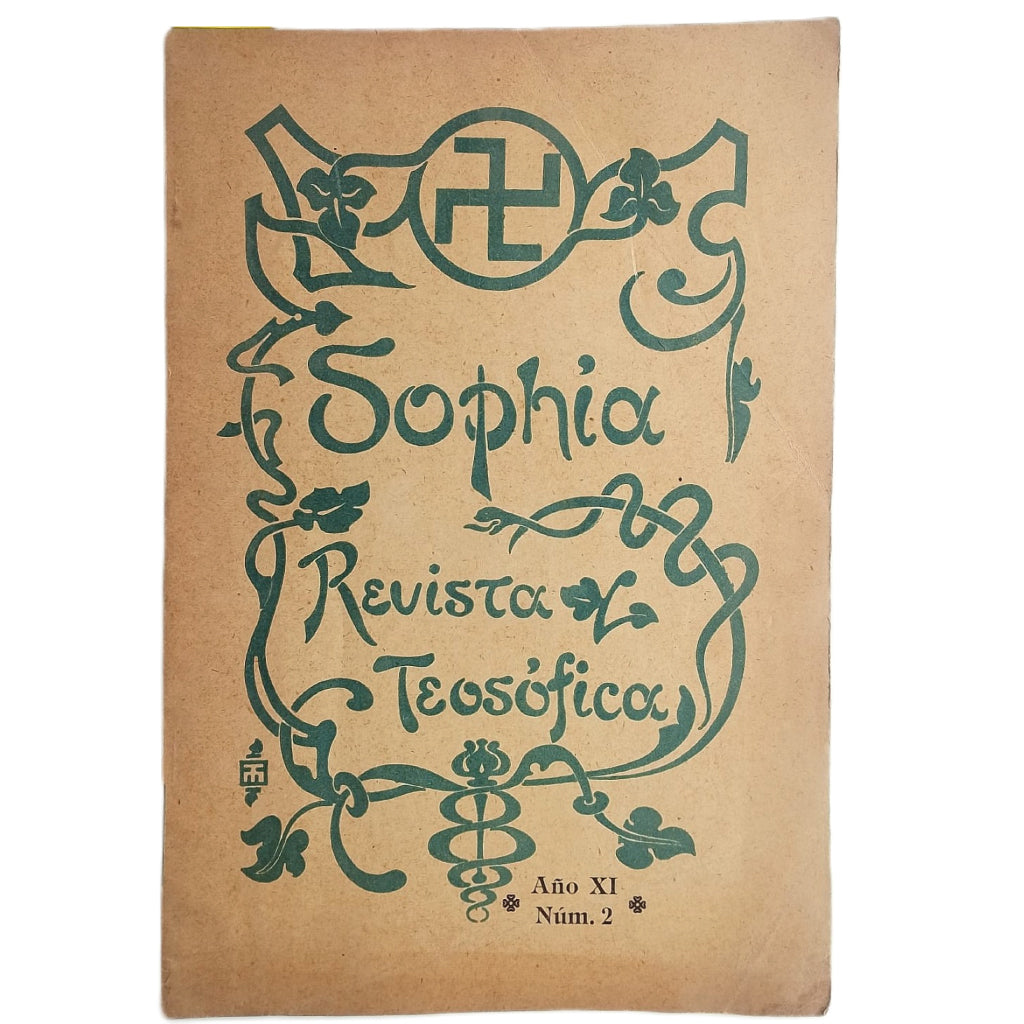 SOPHIA. REVISTA TEOSÓFICA. AÑO XI. NÚM. 2