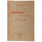 BARCELONA. JULIO DE 1909 ( Declaración de un testigo). Ossorio, Ángel
