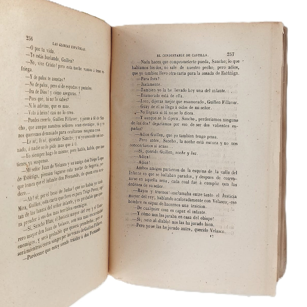THE CONSTABLE OF CASTILLA. Original historical novel. Torrijos, Manuel