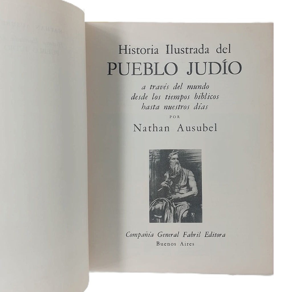 HISTORIA ILUSTRADA DEL PUEBLO JUDÍO. Ausubel, Nathan