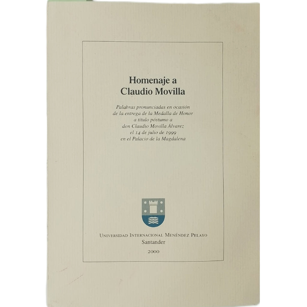 HOMENAJE A CLAUDIO MOVILLA