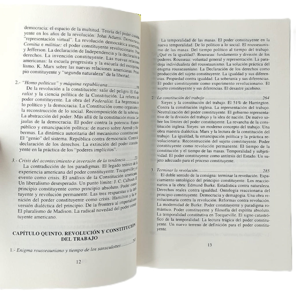EL PODER CONSTITUYENTE. Ensayo sobre las alternativas de la modernidad. Negri, Antonio