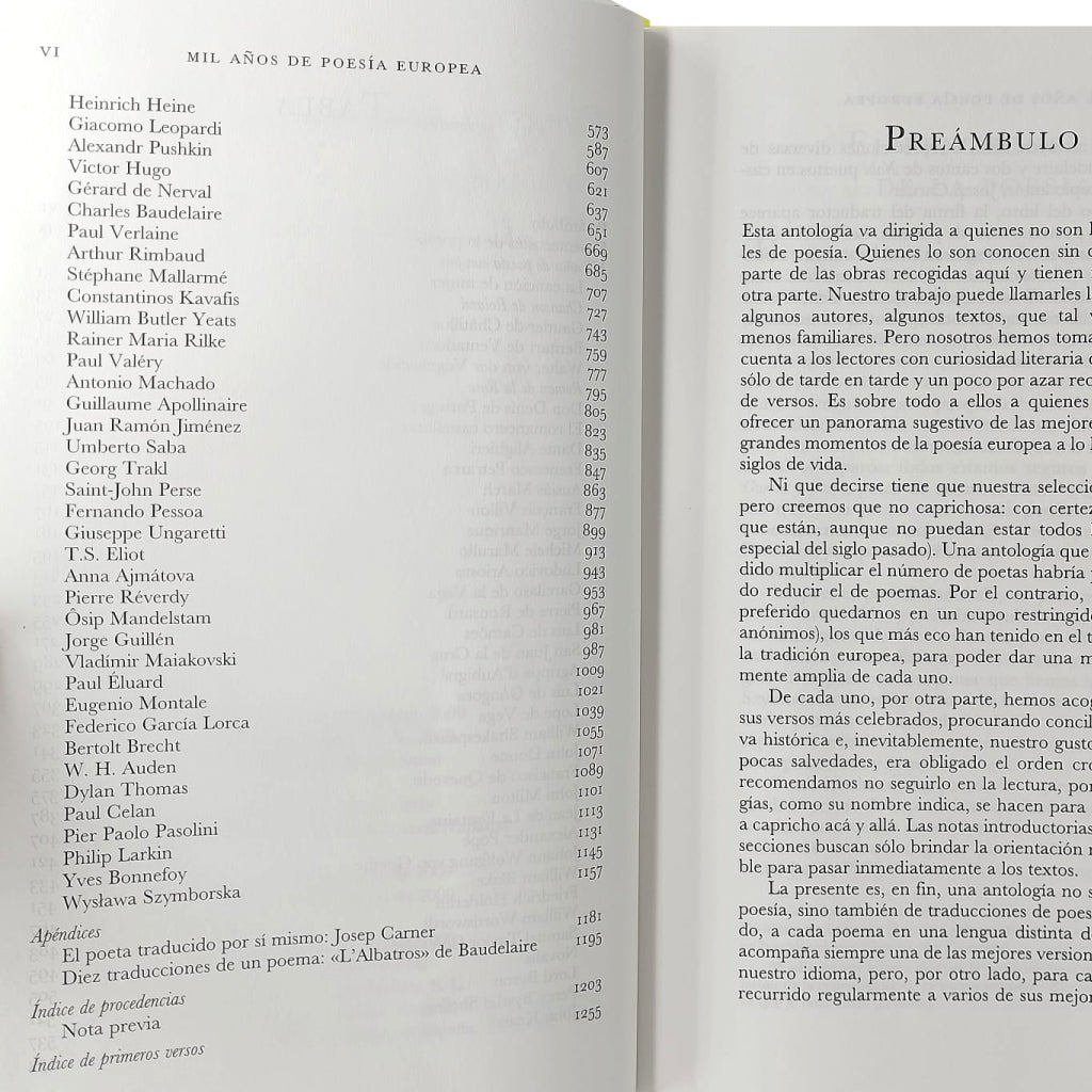MIL AÑOS DE POESÍA EUROPEA. Rico, Francisco/ Lentini, Rosa