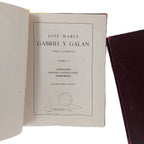 OBRAS COMPLETAS. Tomo I y II. Gabriel y Galán, José María