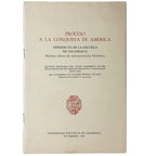 PROCESO A LA CONQUISTA DE AMÉRICA. Pereña Vicente, Luciano