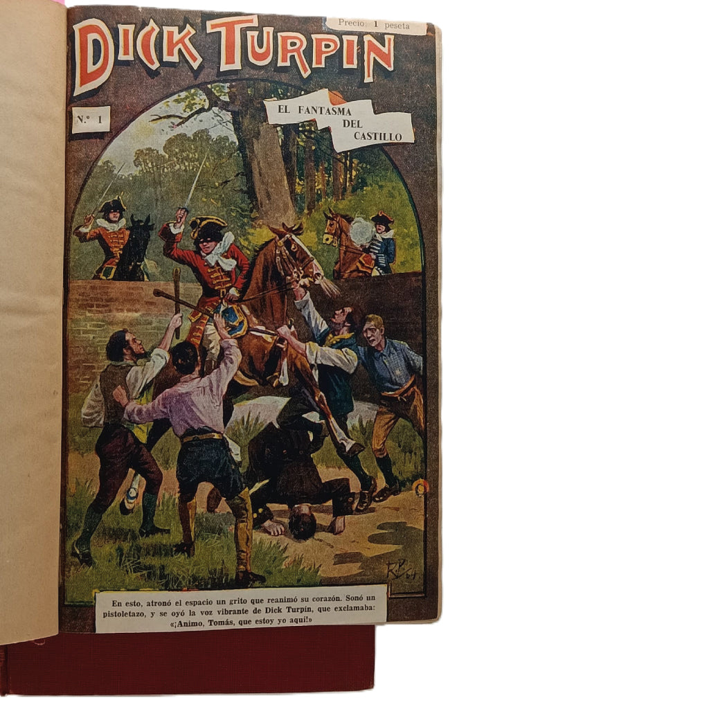 DICK TURPIN. Colección completa en dos tomos (Números 1 al 40)
