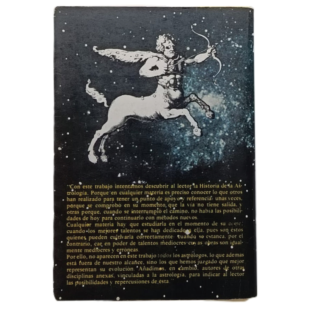 INTRODUCCIÓN A LA HISTORIA DE LA ASTROLOGÍA. Santos, Demetrio