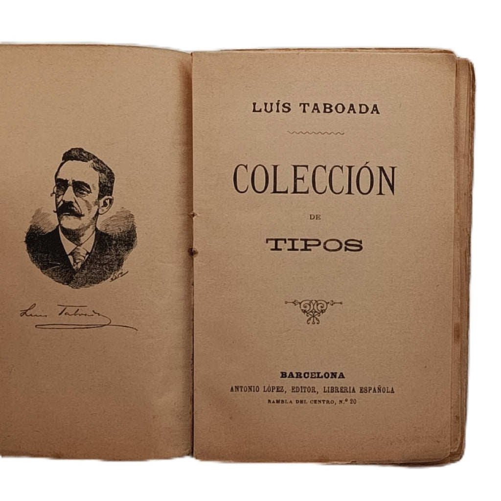 COLECCIÓN DE TIPOS. Luis Taboada