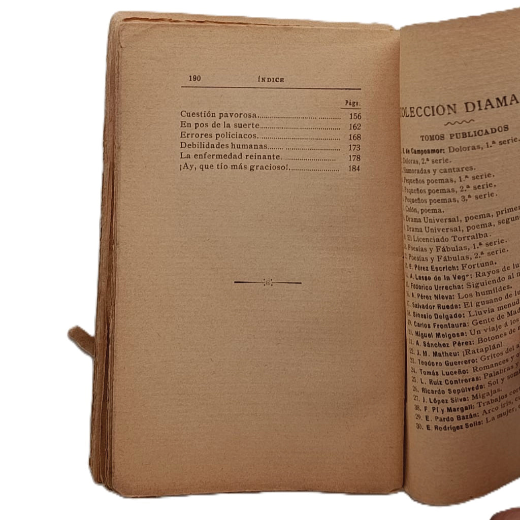 COLECCIÓN DE TIPOS. Luis Taboada