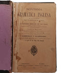 NOVÍSIMA GRAMÁTICA INGLESA. Bergnes de las Casas, Antonio