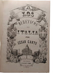 LOS HEREJES DE ITALIA. Cantù, César