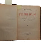HISTORIA DE LA LITERATURA ESPAÑOLA. Fitzmaurice- Kelly, Jaime