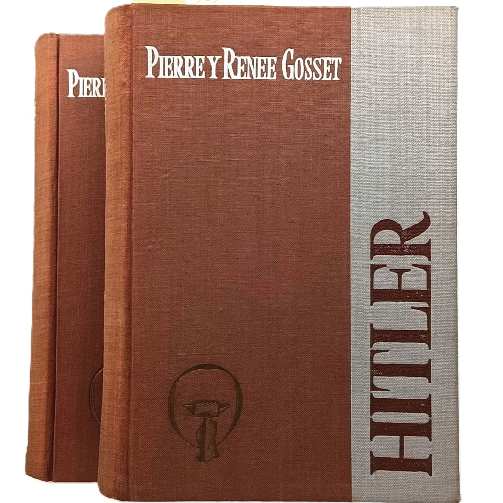 HITLER. 2 tomos. Gosset, Pierre y Renee