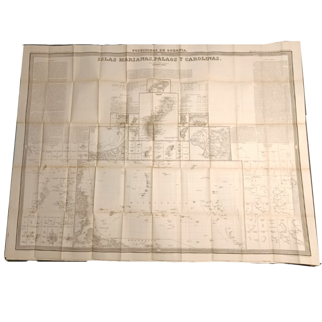 ATLAS DE ESPAÑA Y SUS POSESIONES DE ULTRAMAR: ISLAS MARIANAS, PALAOS Y CAROLINAS