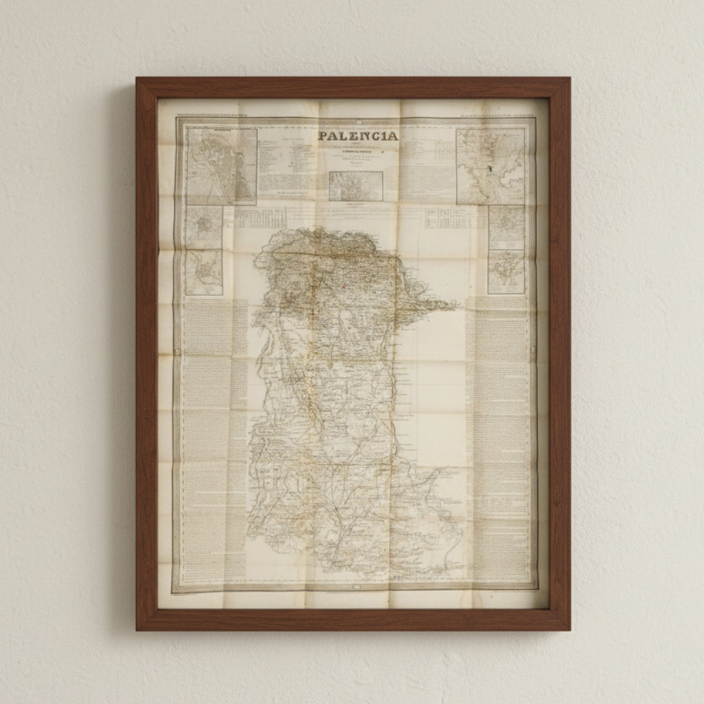 ATLAS DE ESPAÑA Y SUS POSESIONES DE ULTRAMAR: PALENCIA