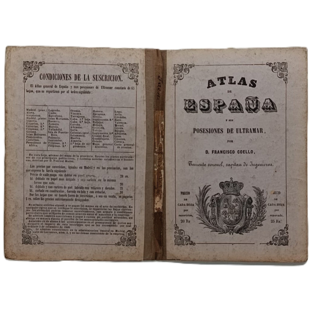 ATLAS DE ESPAÑA Y SUS POSESIONES DE ULTRAMAR: TERCERA HOJA DE SUPLEMENTO ANDALUCÍA