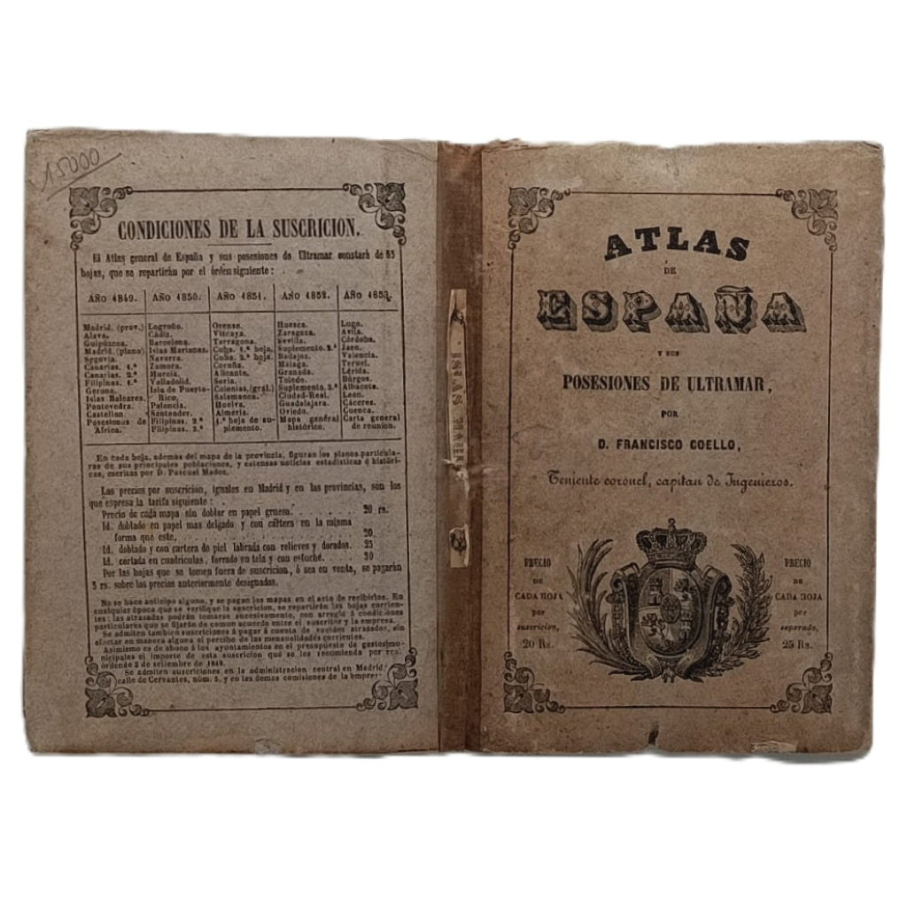 ATLAS DE ESPAÑA Y SUS POSESIONES DE ULTRAMAR: ISLAS MARIANAS, PALAOS Y CAROLINAS