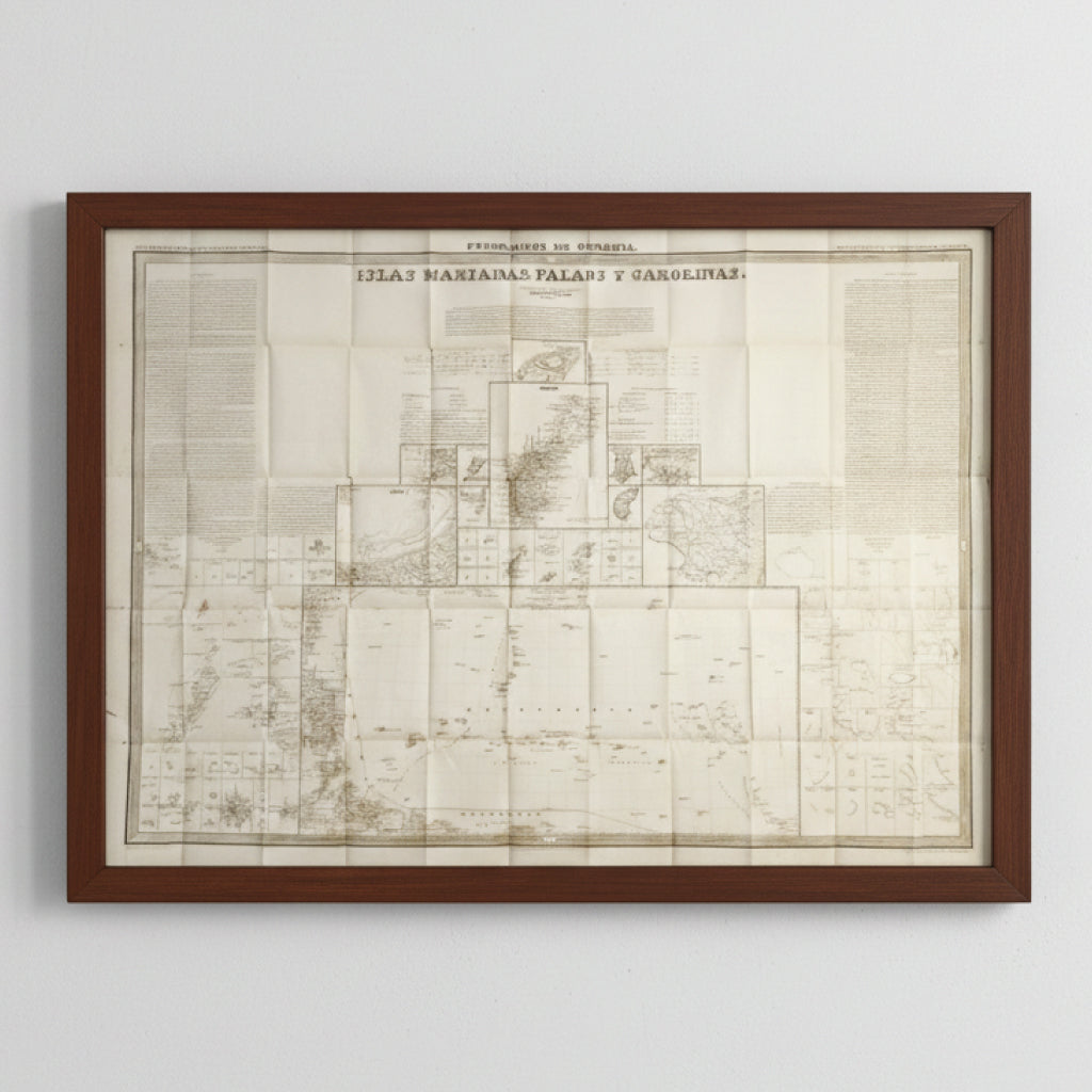 ATLAS DE ESPAÑA Y SUS POSESIONES DE ULTRAMAR: ISLAS MARIANAS, PALAOS Y CAROLINAS