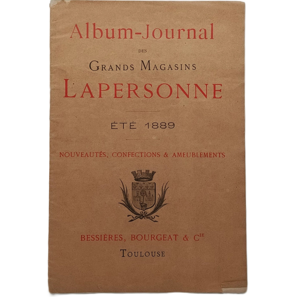ALBUM-JOURNAL DES GRANDS MAGASINS LAPERSONNE. ÉTÉ 1889