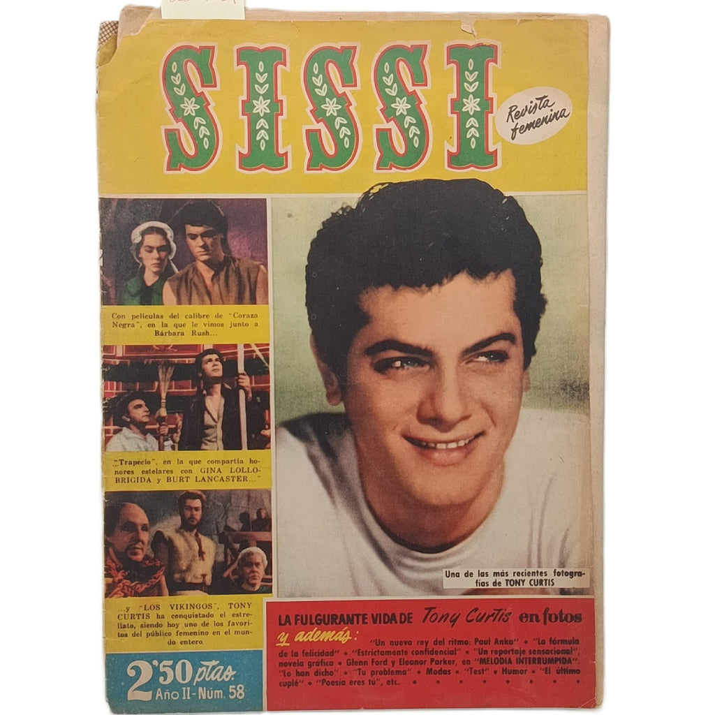 SISSI. NÚM. 58: TONY CURTIS