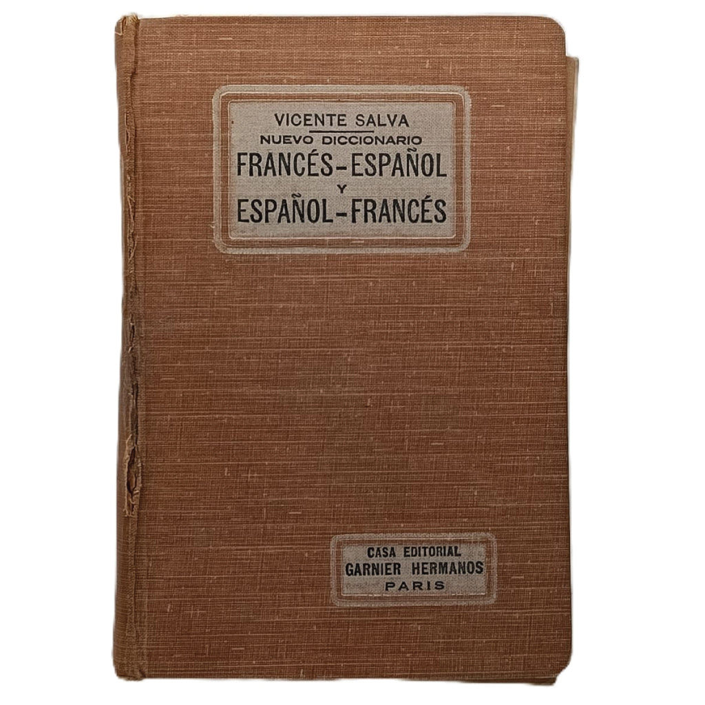 NUEVO DICCIONARIO FRANCÉS-ESPAÑOL Y ESPAÑOL-FRANCÉS. Salvá, Vicente