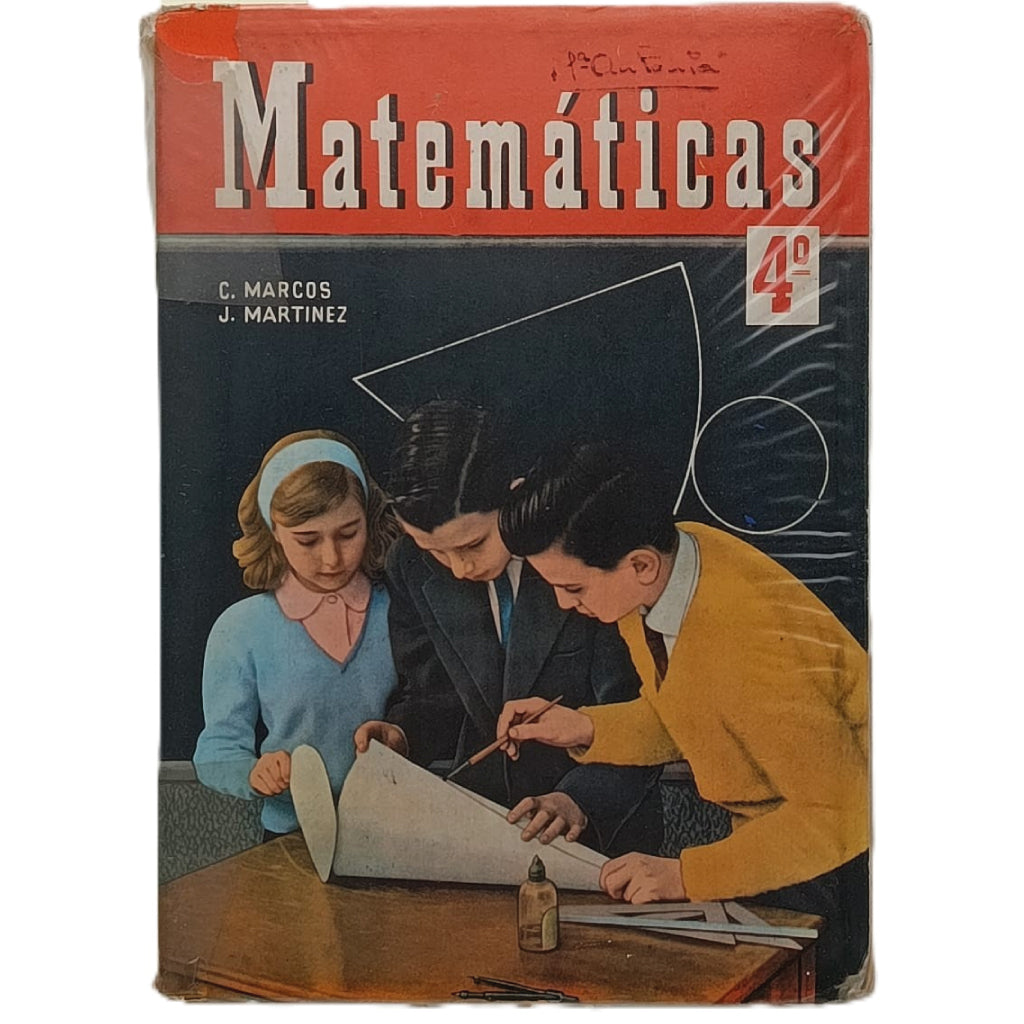 MATEMÁTICAS 4º. Marcos, Constantino/ Martínez, Jacinto