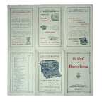 PLANO DE BARCELONA. Compañía Mecanográfica Guillermo Trúniger