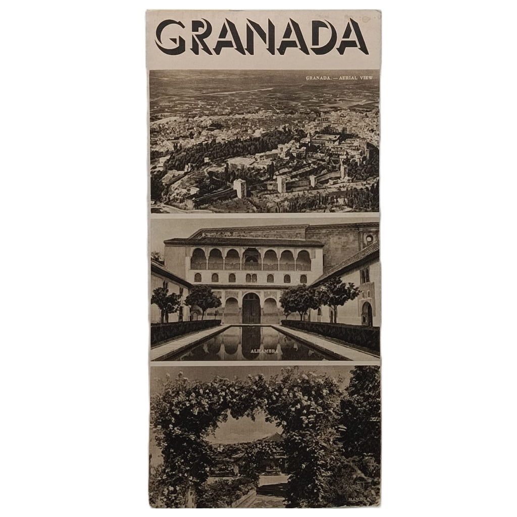 GRANADA. Folleto del Patronato Nacional del Turismo