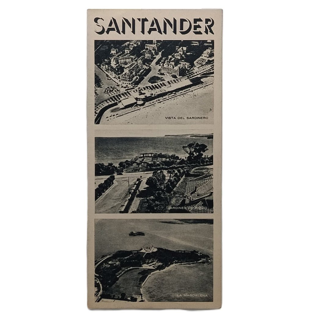 SANTANDER. Folleto turístico de la Dirección General del Turismo
