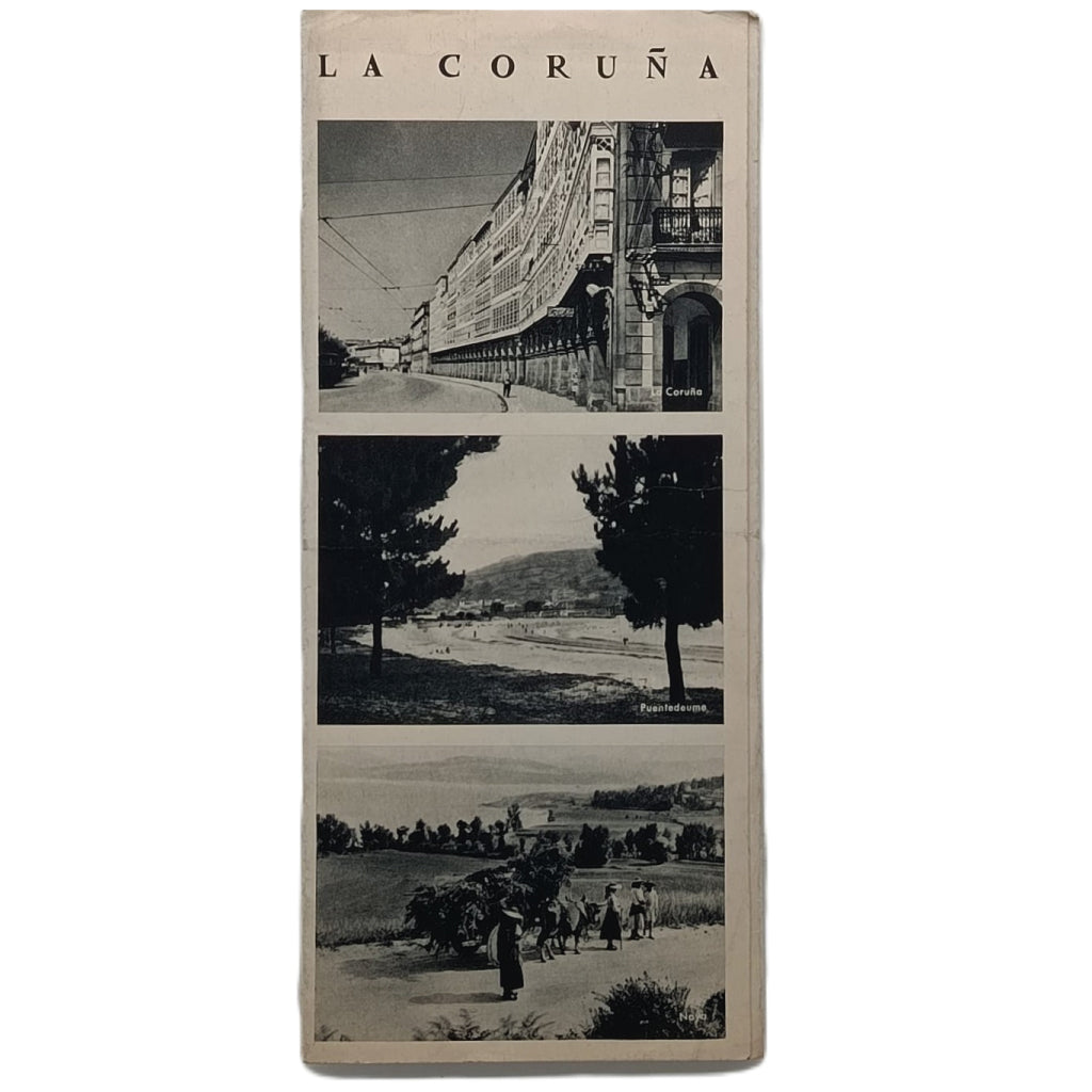 LA CORUÑA. Folleto de la Dirección General del Turismo