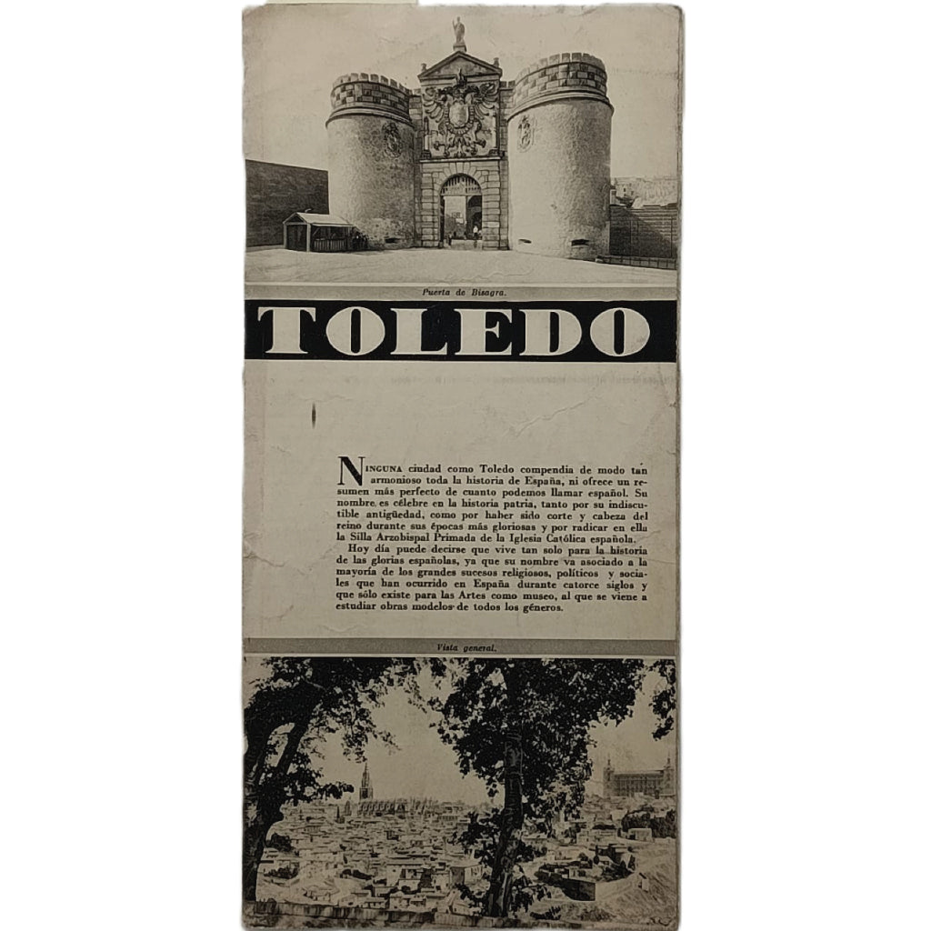 TOLEDO. Folleto del Patronato Nacional del Turismo