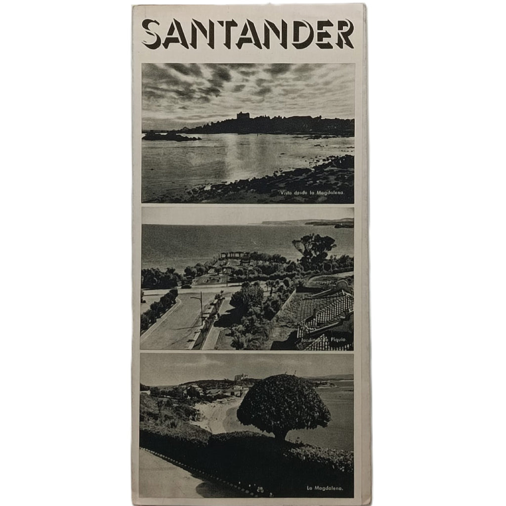 SANTANDER. Folleto de la Dirección General del Turismo