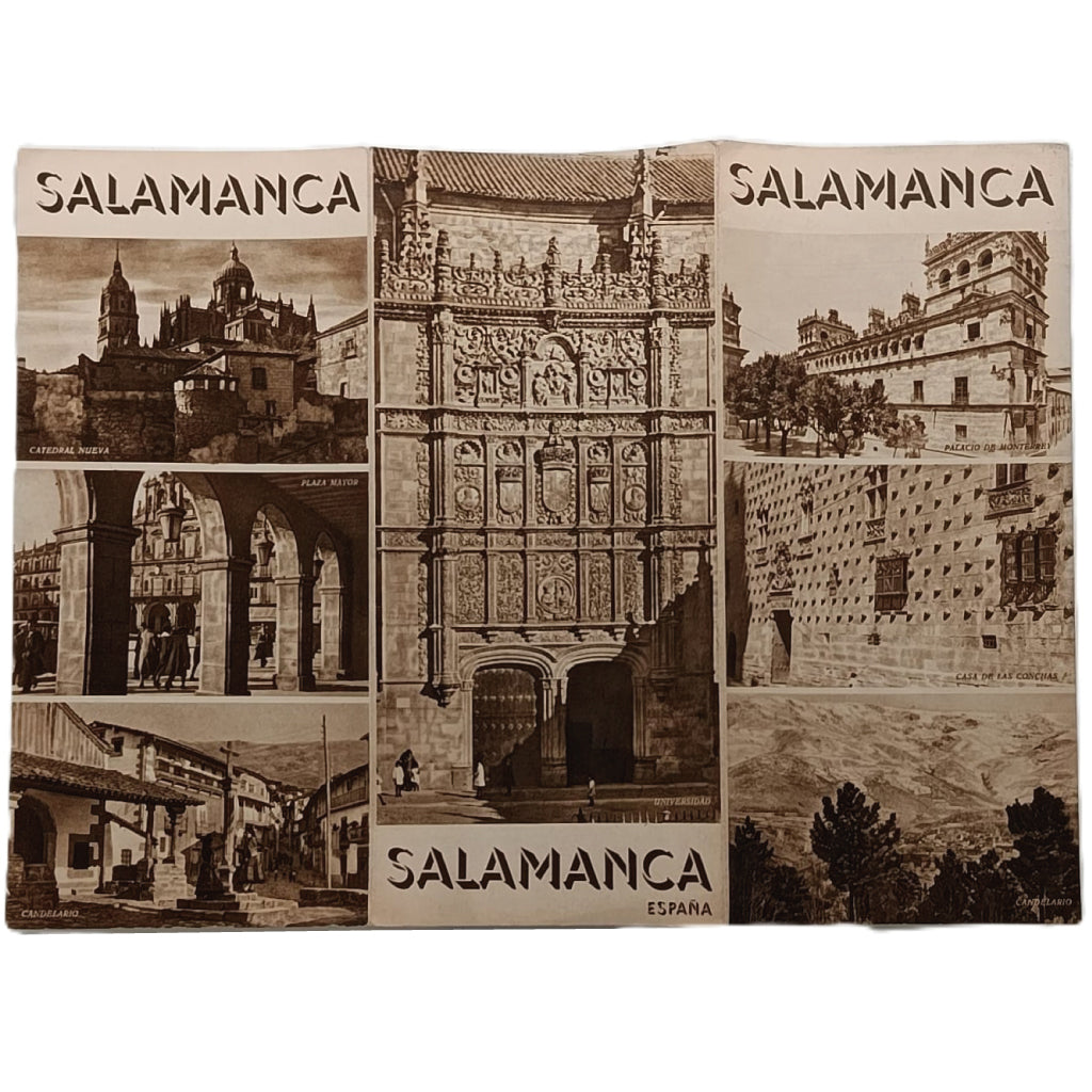 SALAMANCA. Folleto turístico. Patronato Nacional del Turismo