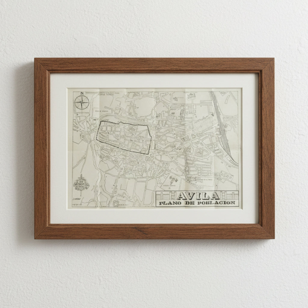 ÁVILA. Plano Guía 1969 (44x62)