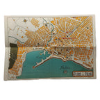 MAPA DE MALLORCA Y PLANO DE PALMA