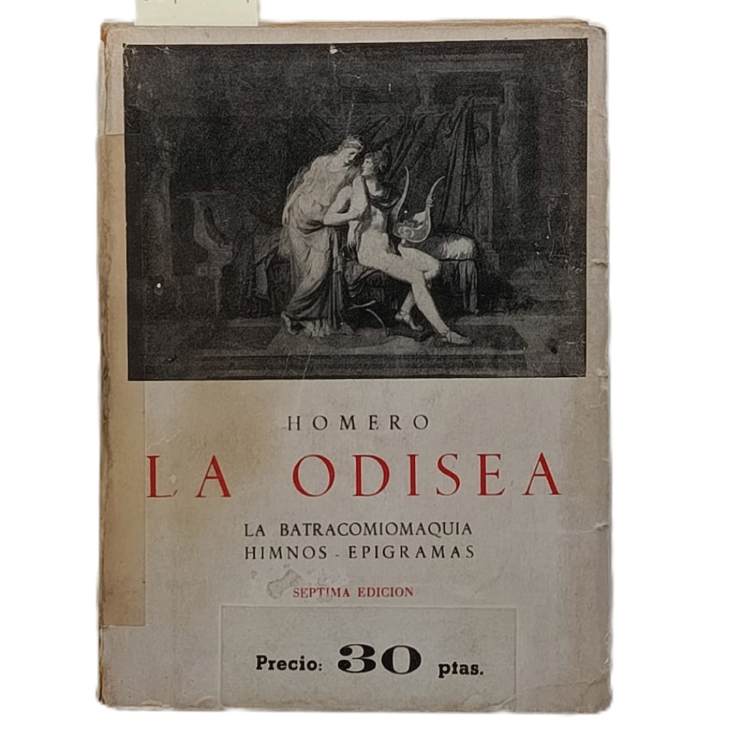 LA ODISEA/ LA BATRACOMAQUIA/ HIMNOS/ EPIGRAMAS. Homero