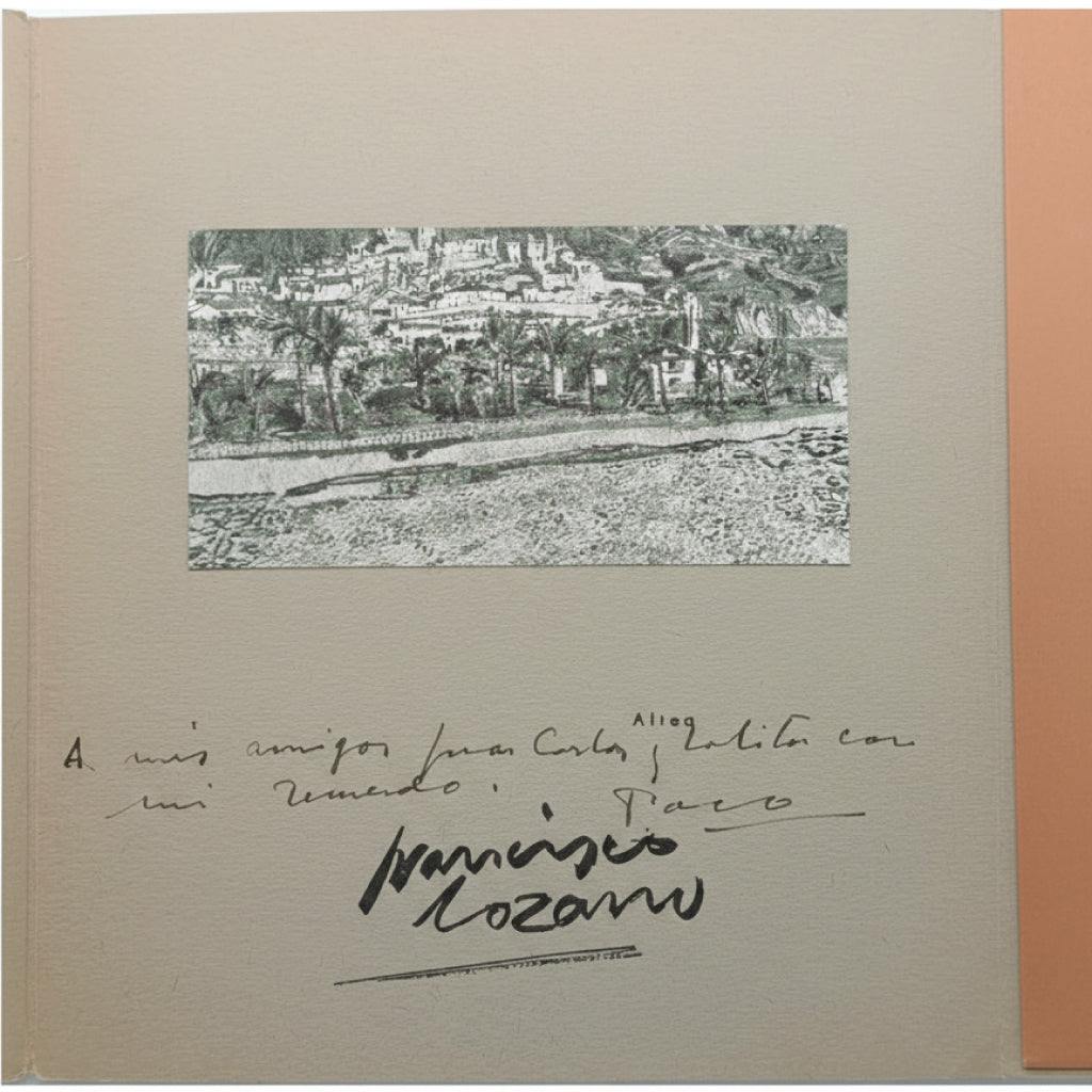 FRANCISCO LOZANO. Inauguración del Centro de Estudios Norteamericanos de Valencia (Dedicado)