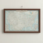 NATIONAL GEOGRAPHIC: HISTORICAL MAP OF THE UNITED STATES. Gilbert Grosvenor, Editor