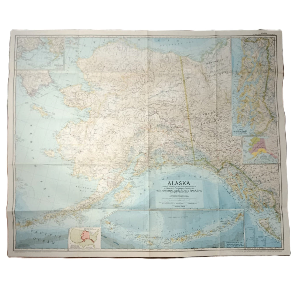 NATIONAL GEOGRAPHIC: ALASKA. John Oliver LaGorce, Editor