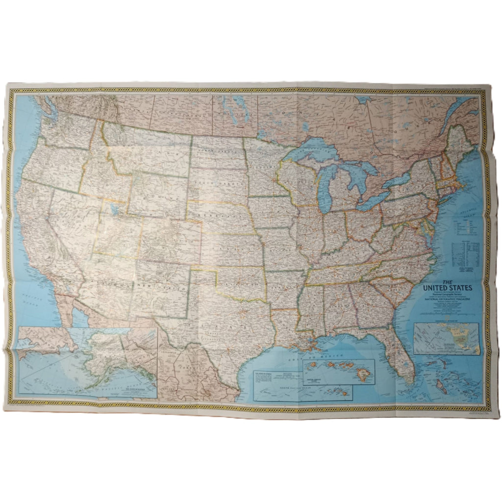 NATIONAL GEOGRAPHIC: THE TERRITORIAL GROWTH OF THE UNITED STATES. Wilbur F. Garret Editor