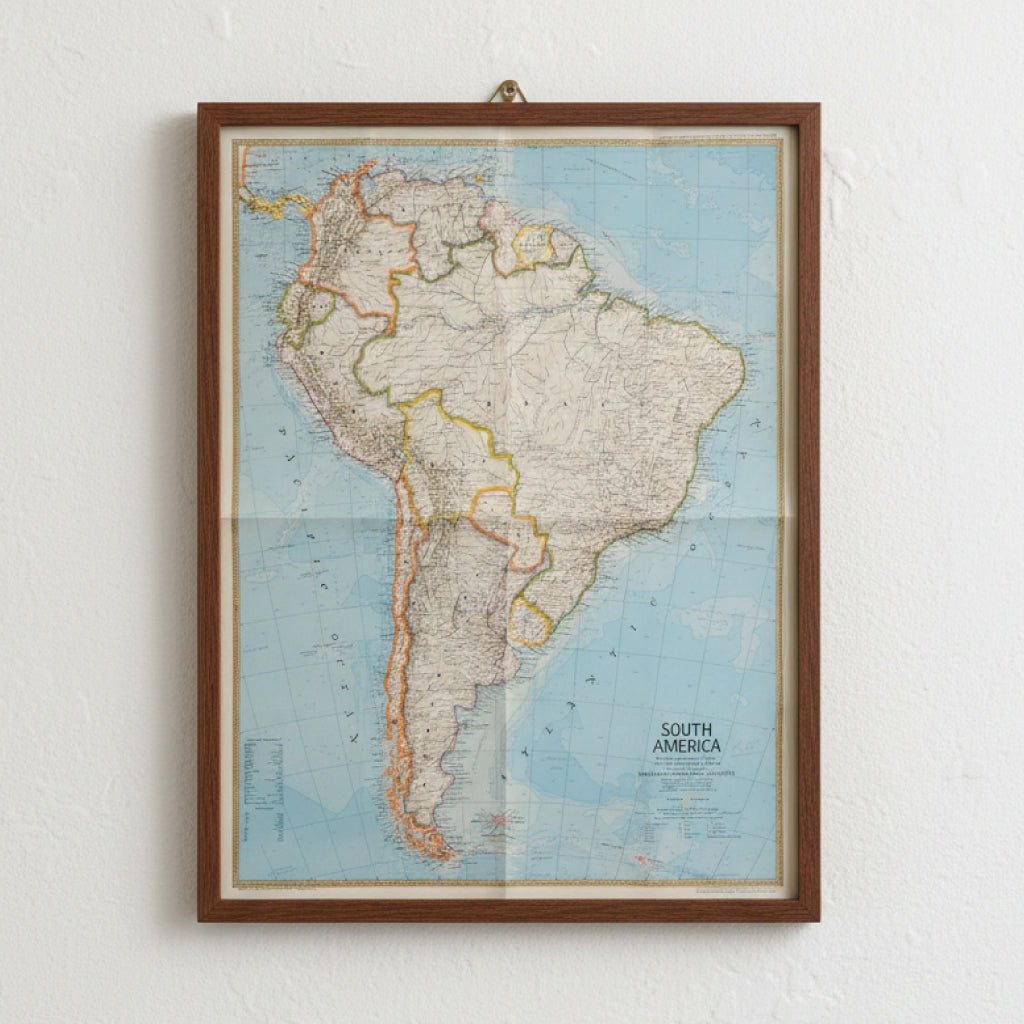 NATIONAL GEOGRAPHIC: SOUTH AMERICA. Gilbert M. Grosvenor, Editor