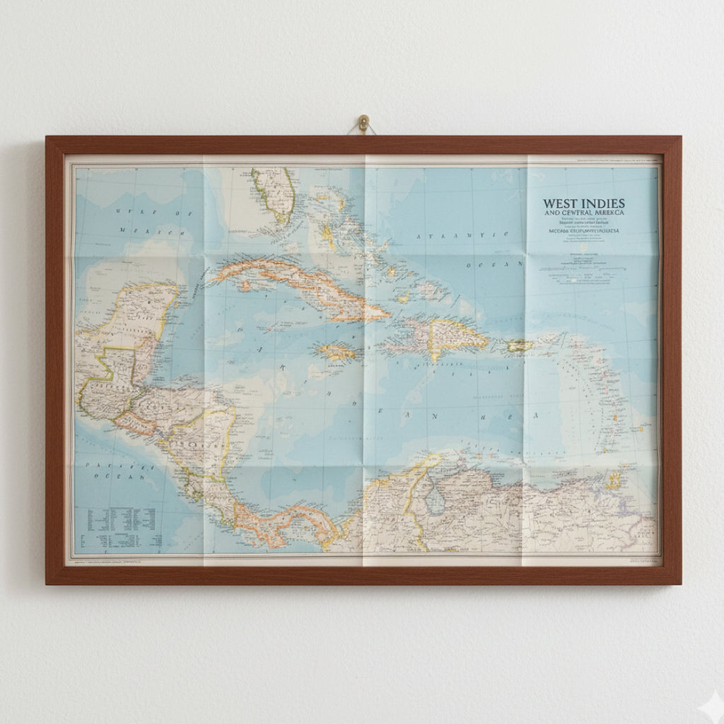 NATIONAL GEOGRAPHIC: WEST INDIES AND CENTRAL AMERICA/ TOURIST ISLANDS