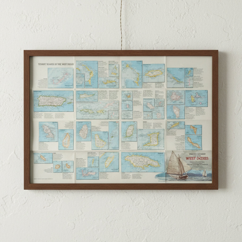 NATIONAL GEOGRAPHIC: WEST INDIES AND CENTRAL AMERICA/ TOURIST ISLANDS